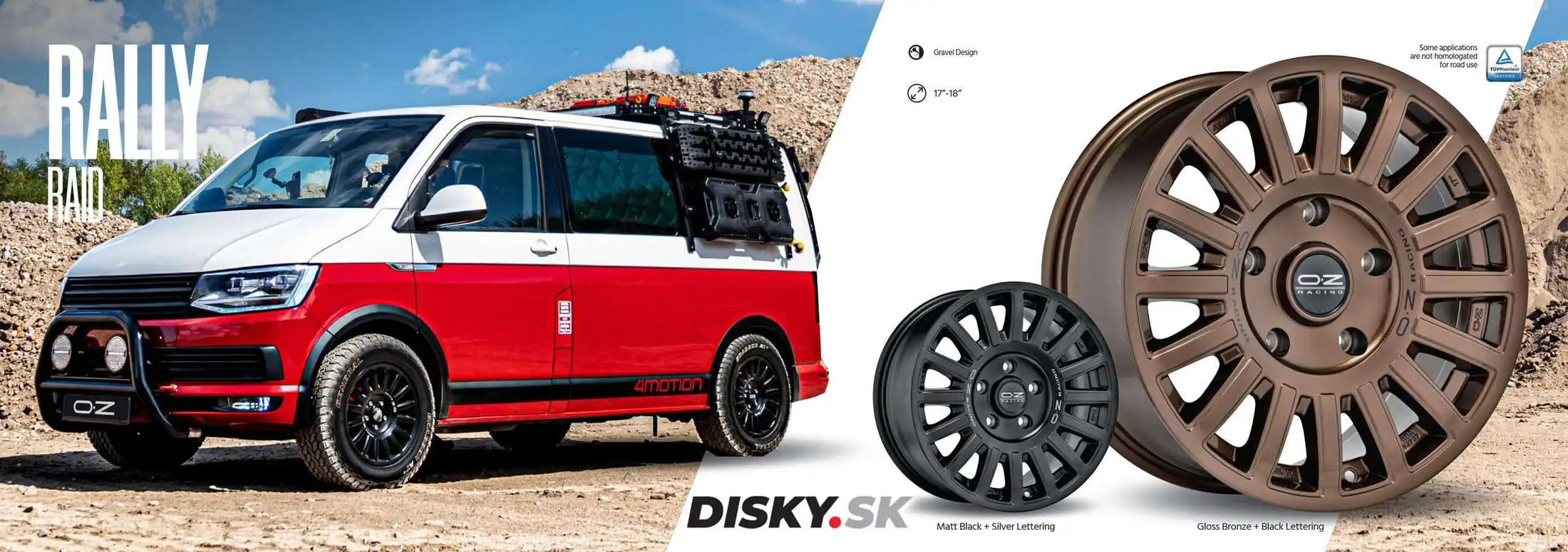 OZ Racing disky pre úžitkové vozidlá