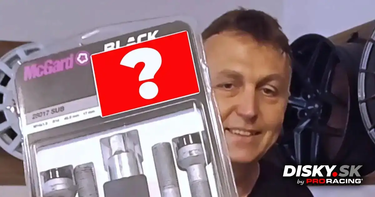 Bezpečnostné skrutky na kolesá – aby ti dlho vydržali