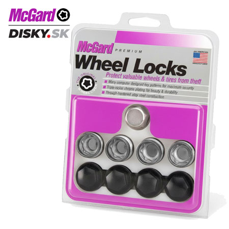 Bezpečnostné matice McGard 24035SU - M14x1.5 60° K21