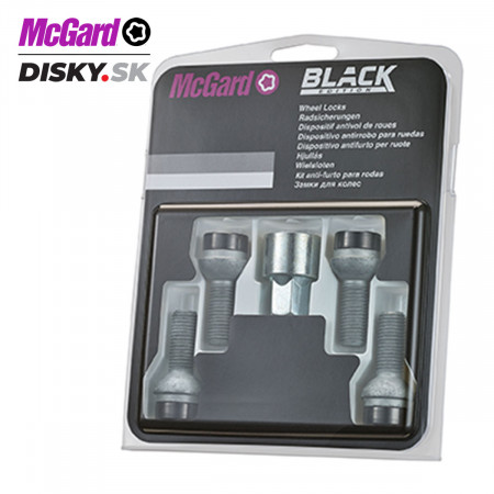 Bezpečnostné skrutky McGard 28070SUB BLACK - M15x1.25x44,0mm R14 K17